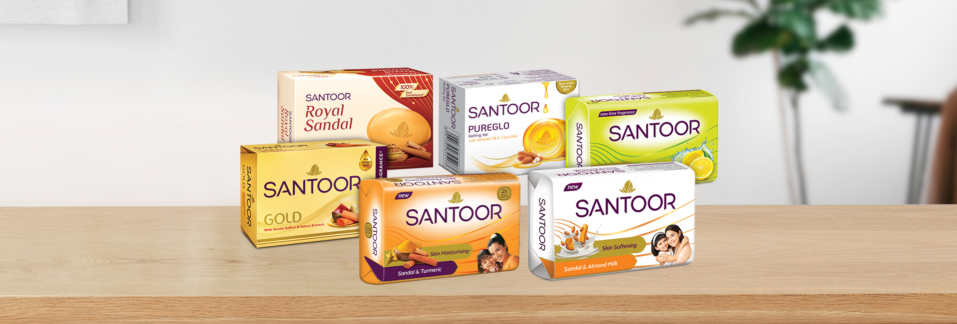 Santoor Beauty Soap Products