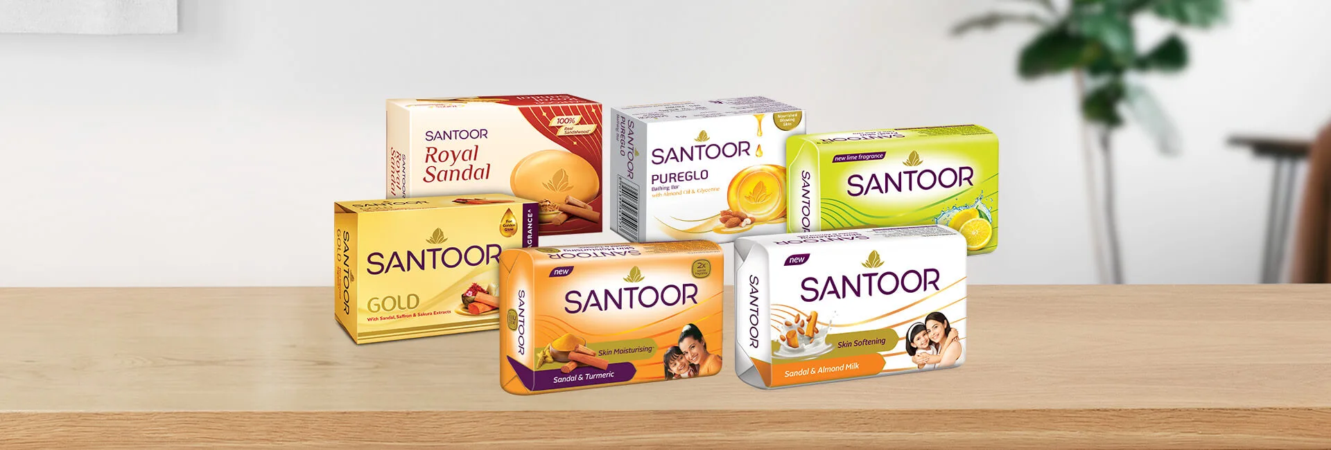 Santoor Beauty Soap Products