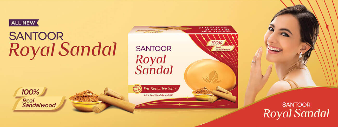 Santoor Royal Sandal – Heritage Soap 
