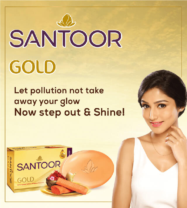 Santoor Gold Soap 