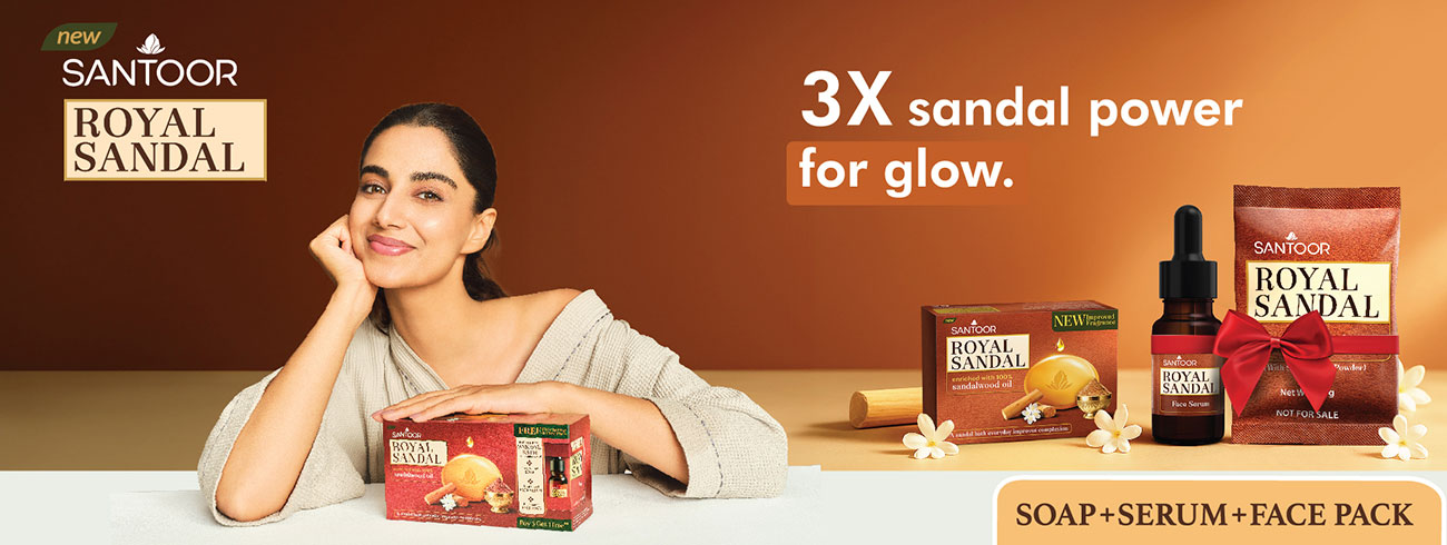Santoor Royal Sandal – Heritage Soap 