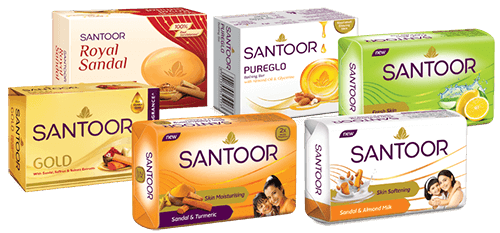 Santoor Soaps