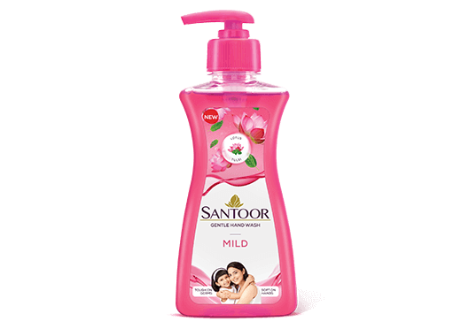 Santoor Mild Handwash Pump