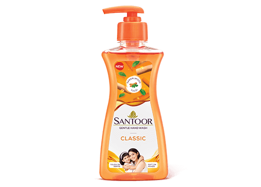 Santoor Classic Handwash Pump 