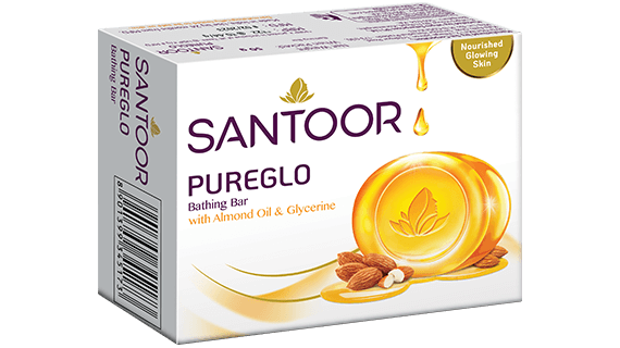 Santoor Pureglo Soap