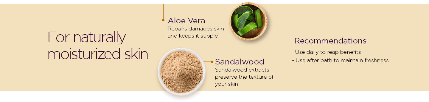 Why Choose Santoor Aloe Vera and Sandalwood Lotion